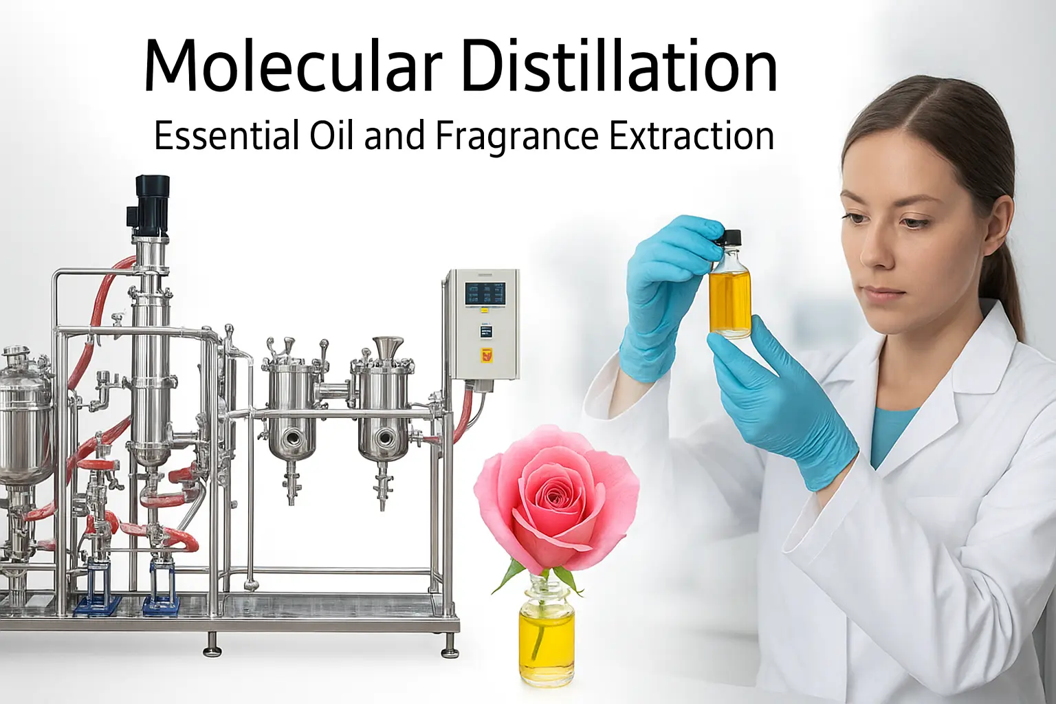 Essential Oil and Aroma Extraction short path distillation Essential Oil and Aroma Extraction short path distillation